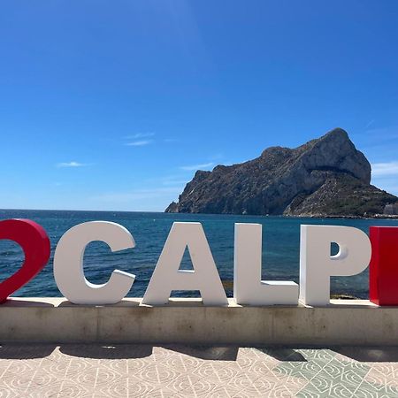 Eerstelijns Appartement Vive Cada Momento Zeezicht En Pal Aan De Boulevard En Strand Calpe, Toplocatie Exterior foto