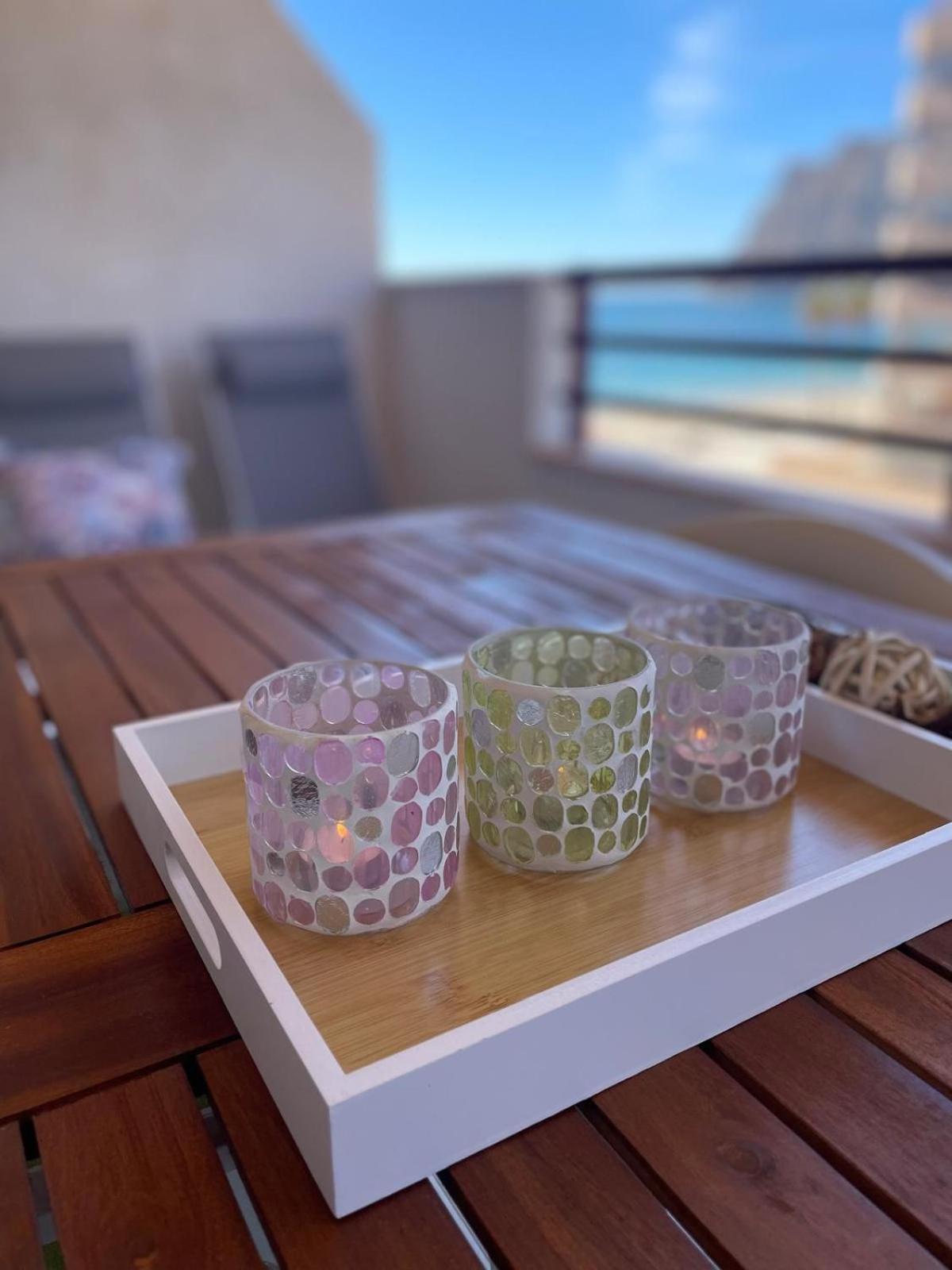 Eerstelijns Appartement Vive Cada Momento Zeezicht En Pal Aan De Boulevard En Strand Calpe, Toplocatie Exterior foto